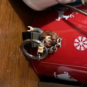 Hermione Granger Harry Potter witch keychain.